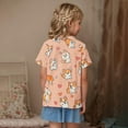 thumbnail image 4 of Burnt Orange Boy Girl Kids Girl Boy Tshirts Crew Neck Spandex Tops Tee for Kid Short Sleeve Lounge Cute Animal Fall Summer Shirts 2025 Clothing Regular Fit 8 Years, 4 of 7