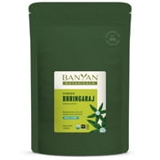 Banyan Botanicals Bhringaraj Powder – Organic Eclipta Prostrata Leaf Powder – For a Calm Mind and Healthy Hair, Nails, Bones, and Teeth* – 1 lb. – Non-GMO FFL Vegan