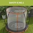 thumbnail image 3 of CoSoTower Trampoline Extérieur de 10 Pi avec Filet de Sécurité et Échelle, Trampoline de Mise en Forme pour Ados et Adultes, 3 of 7
