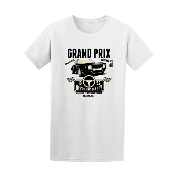 Grand Prix Vintage Race Tee Men's -Image by Shutterstock