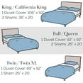 thumbnail image 6 of Southshore Fine Linens Duvet Cover Set, King/California King Size Duvet Cover with 2 Pillow Shams, Hidden Zipper Closure, Corner Ties, Wrinkle Free, Fade Resistant, Grey, 6 of 9