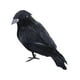 thumbnail image 2 of Cuervos con plumas negras de Halloween, decoración de cuervos artificiales aterradores hechos a mano de aspecto realista para fiestas, eventos, hogar, Estilo B, 2 of 8