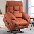 thumbnail image 5 of Oversized Power Lift Recliner for Elderly 25.5in Extra Wide Recliner 4-Motor Massage and Heat 400 BLS Oversized Recliner Chair with Hidden Cup Holders and Side Pockets, 5 of 15
