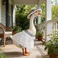 thumbnail image 4 of Porch Goose Outfit Set with Porch Goose Bonnet and Porch Goose Skirt for Porch Goose Decorative Display Use Black, 4 of 6