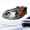 thumbnail image 6 of SINOCMP 1Pair Headlight Assembly for 2011-2018 Volkswagen VW JETTA White Headlights Headlamps Replacement, 6 of 7