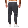 thumbnail image 2 of XZNGL Work Pants for men Fashion Pure Color Overalls Casual Pocket Sport Work Casual Trouser Pants Overalls for Men Fashion Pants for Men Fashion Design Men Pants, 2 of 6