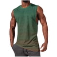 thumbnail image 4 of Yaoyar Mens Beach Tank Tops Summer Swim Graphic Sleeveless Shirts for Men Big and Tall Muscle Running Workout Gym, 4 of 4