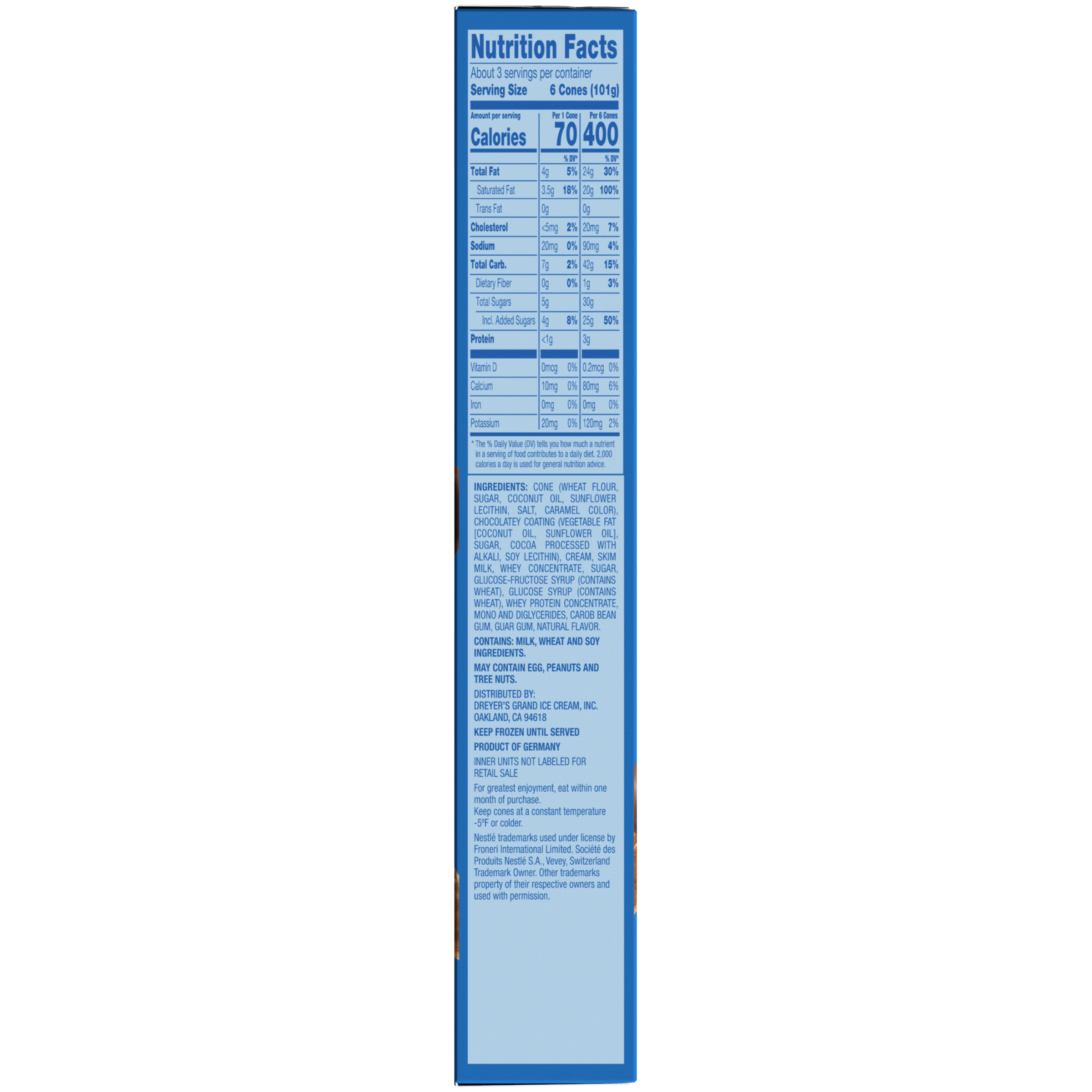 Nestle Mini Drumstick Nutrition Facts Blog Dandk