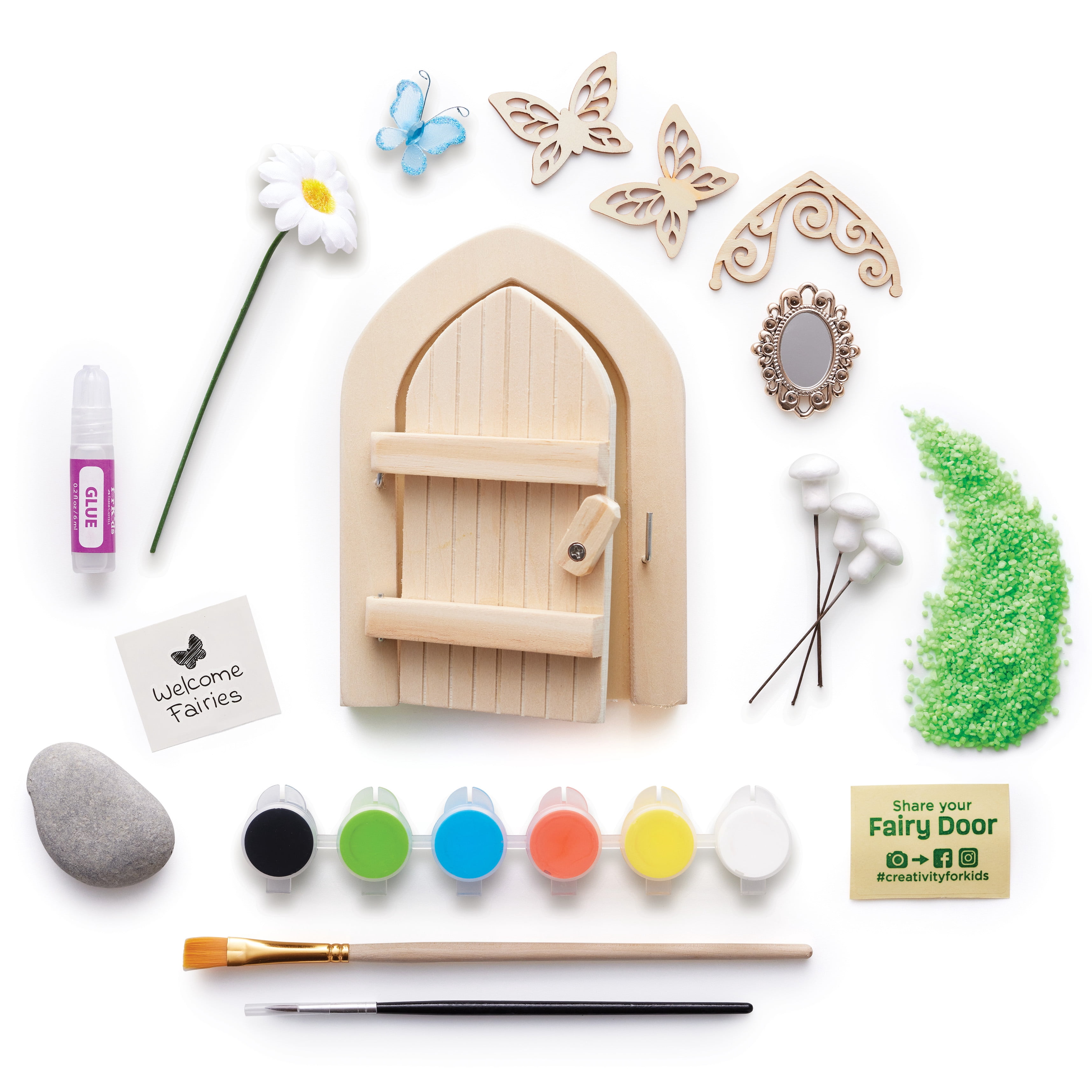 Creativity for Kids Butterfly Fairy Door Kit
