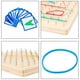 thumbnail image 4 of Geoplano de Madera con Gomas y Tarjetas 8*8, 4 of 7