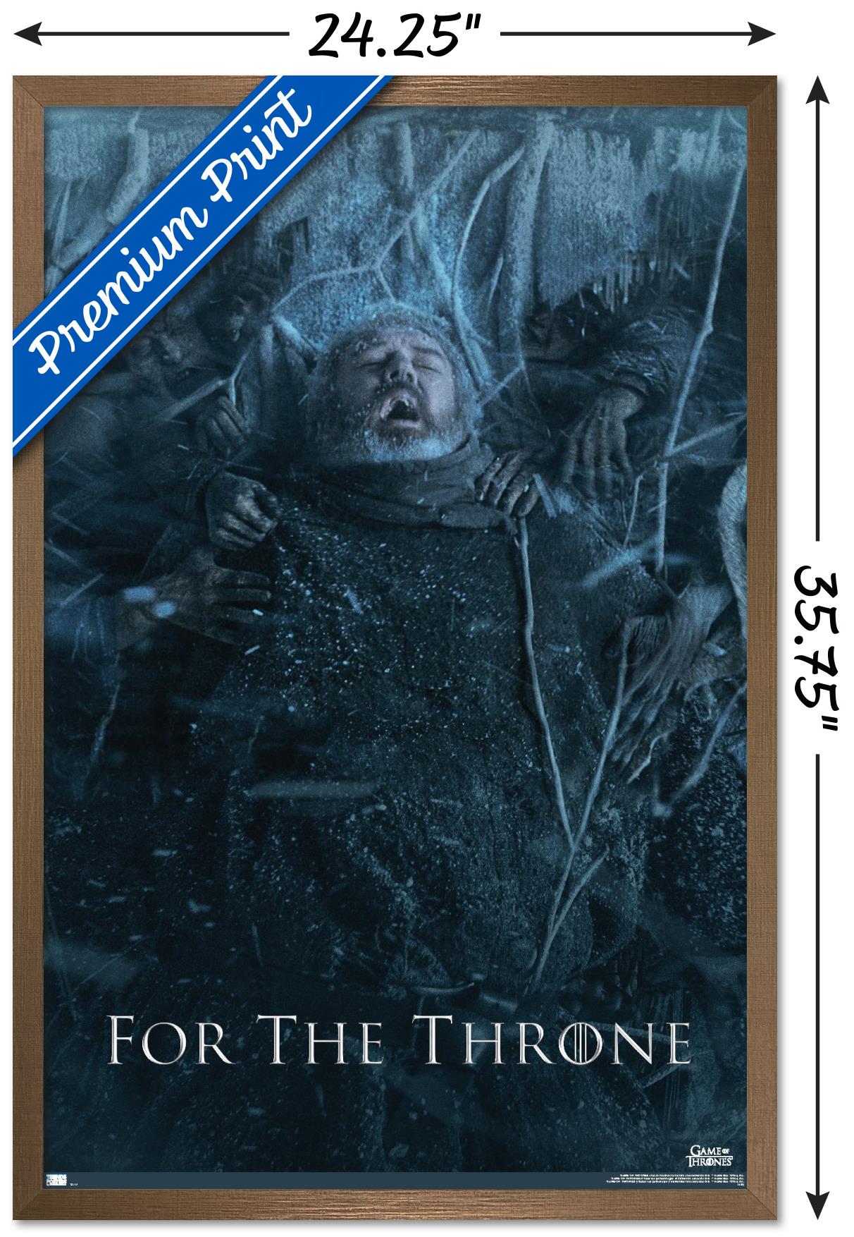 Game of Thrones - Hodor Wall Poster, 22.375" x 34", Framed