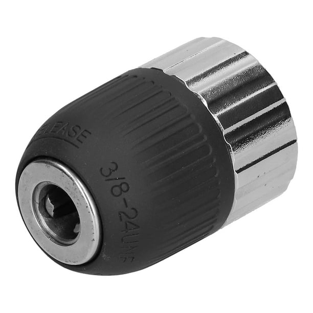 LAFGUR Threaded Drill Chuck Hand Tight Drill Chuck Drill Chuck Small Hole Threaded Hand Tight Connector Semi Metal 2 13mm 3 8 24UNF