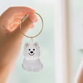 thumbnail image 3 of Pet Hair Storage Keychain Transparent Memorial Bottle Pet Keepsake Pendant for Dog Lovers, 3 of 3