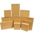 thumbnail image 1 of Joyin cajas de regalo de cartón kraft marrón con tapa, 12 unidades, 1 of 8