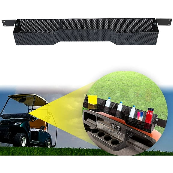 PET-U Front Basket Tray Organizer Replacement for EZGO TXT & RXV Golf Cart