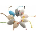 thumbnail image 2 of Juguete de felpa para gatos Fashion's Talk, relleno de hierba gatera, paquete de 18, 2 of 7