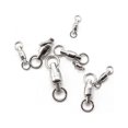 thumbnail image 1 of VONKY 5 Pcs Connecteurs Pivotants Roulants Anneaux Solides Portables en Acier Inoxydable Pièces de Pêche 4, 1 of 6