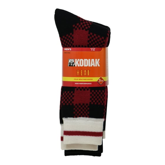 KODIAK Men's Kodiak Thermal Wool Socks 3Pack