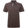 thumbnail image 1 of Asquith & Fox Mens Classic Fit Contrast Polo Shirt, 1 of 3