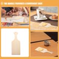 thumbnail image 3 of unbranded 10Set Mini Wooden Cutting Board for Crafts Light Yellow Rectangular Boxwood Portable 11.8x3.1x0.1In, 3 of 8