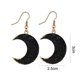 thumbnail image 2 of Pendientes de luna, pendientes sencillos y de moda, 2 of 5