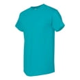 thumbnail image 2 of Men Heavy Cotton Multi Colors T-Shirt Color Tropical Blue 3X-Large Size, 2 of 5