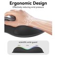 thumbnail image 2 of Mouse pad eulps con reposamuñecas de gel ergonómico antideslizante, 2 of 7