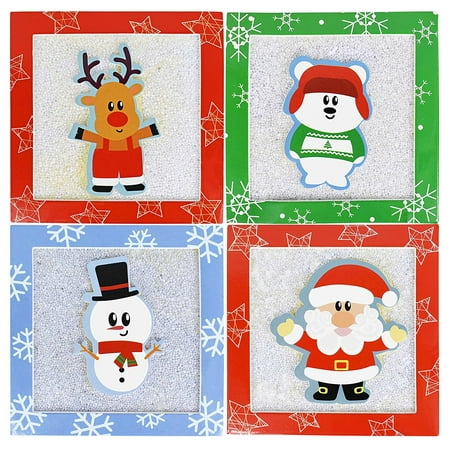 Gift Box Place Card Holder - Set of 4 Christmas/Holiday Money/Gift Card Holder Gift Boxes 4.5