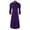 H-Purple1306, variant on FEIFLY Priest Men Gothic Robe Halloween Father Outfits Party Halloween Solid Color Festival Clothing