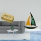thumbnail image 2 of Elegante Caja De Pañuelos Y Escultura De Velero De Hierro, Adorno De Mesa Para Baño, Porta Rollos De Papel Higiénico Y Decoración Para El Hogar Y El Restaurante., 2 of 7