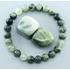 thumbnail image 3 of Pulsera de piedra estilo vacacional, hecha a mano, elástica y con cuentas, para hombre y mujer, bisutería informal., 3 of 5