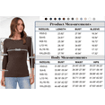 thumbnail image 5 of ANRABESS Womens 3/4 Long Sleeve Tops Ribbed Knit Slim Fitted Shirts Basic Tee Fall Outfits 2026 Fashion Y2K Clothes Sky Small, 5 of 12