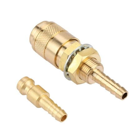 

Mgaxyff M6 Gas & Water Quick Connector for MIG TIG Welder Torch Fitting For Welding Torch Quick Connector Set Quick Fitting Hose Connector