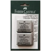 Faber-Castell Large Grey Kneaded Eraser (2 Eraser Pack)