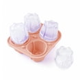 thumbnail image 4 of Bandeja de hielo con forma de flor de silicona para helados caseros, polos y mermelada – antiadherente, de fácil liberación, moho de grado alimentario y para bricolaje familiar, 4 of 7