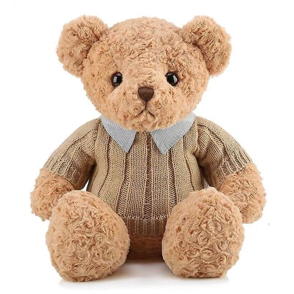 Teddy Bear Hugging Bear Sweater Little Bear Doll Cloth Doll Plush Toy Big Girlfriend Birthday Gift Doll