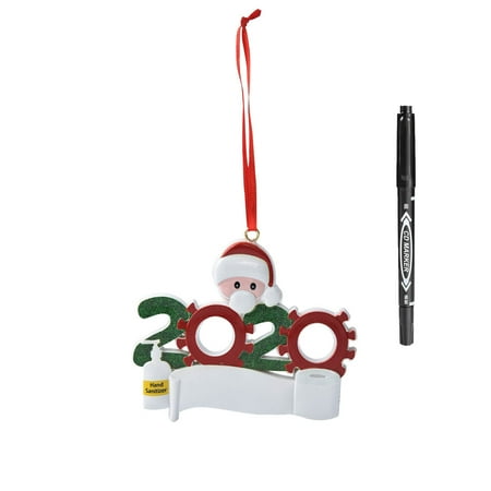 

Personalized Home Decoration 2020 Christmas Mask Pendant With A Pen2ml christmas yard decorations indoor christmas decorations outside christmas decorations
