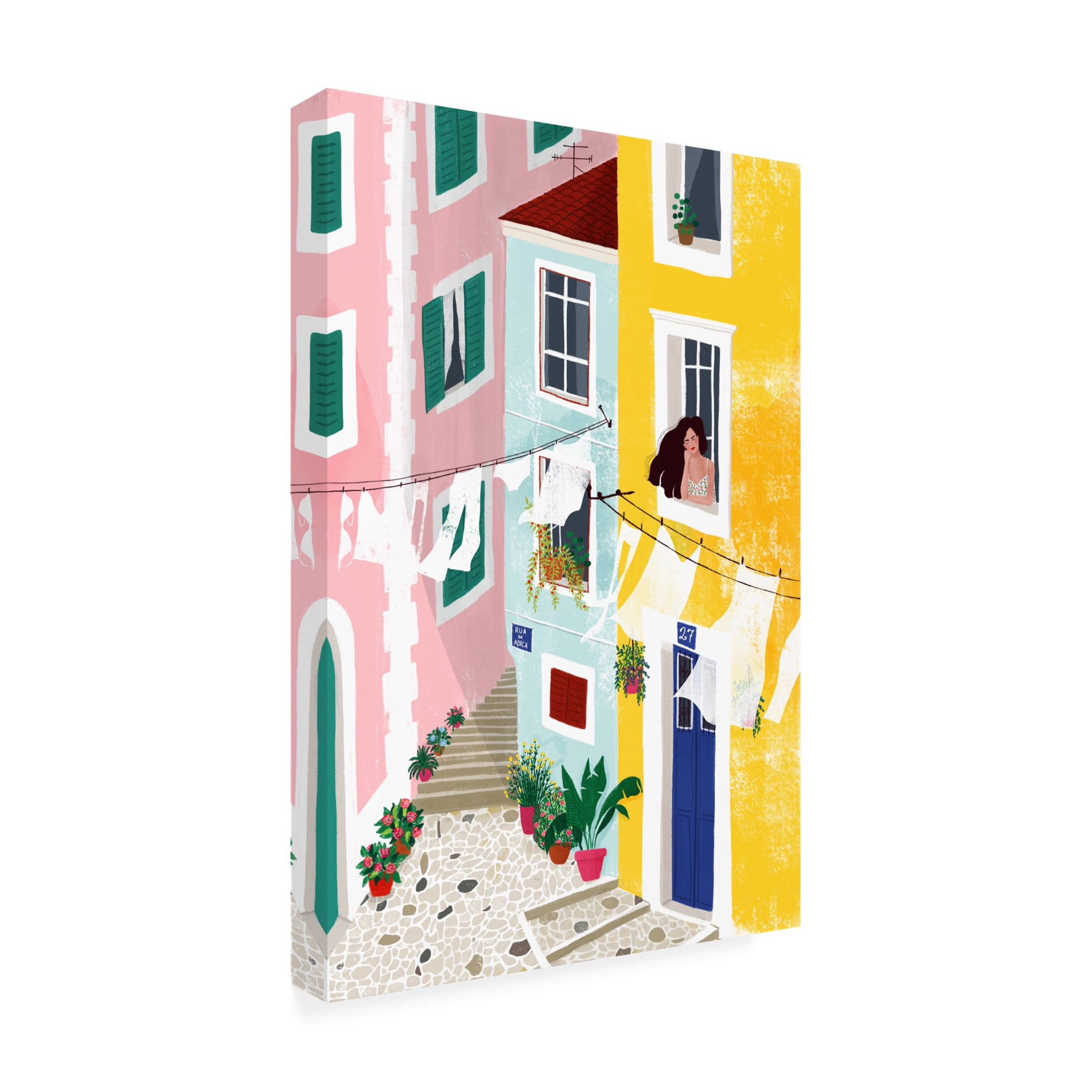 Trademark Fine Art Maja Tomljanovic Chillin Canvas Wall Art