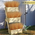 thumbnail image 4 of Zukuco 16PCS Fake Autumn Red Grass Decor Artificial Grass Plants Outdoor Artificial Tall Shrubs Wheat Grass Greenery Stems Faux UV Resistant Grass Artificial Plant for Outdoor Indoor Home Decor, 4 of 7