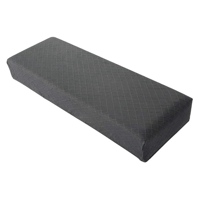 Housse Extensible pour Banc de Salle à Manger Coussin de Siège Gris Foncé