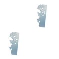 thumbnail image 2 of Advancent Hermosos sobres con troquel de corte de rosa, fácil y adecuado para todo tipo de papel, troqueles de corte plateados Plata 2piezas, 2 of 6