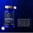 thumbnail image 2 of GOLDOPUS Marine Collagen Capsules with Hyaluronic Acid, Coenzyme Q10, Vitamin C - Preserve Beauty and Youth - Promote Firm Skin, Strong Nails&Hair, Healthy Joints, 90 Capsules, 1 Month Supply, 2 of 4