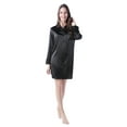 thumbnail image 2 of Richie House Women's Medium Style Satin Shirt Pajama Sleepwear RHW2788, 2 of 7