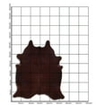 thumbnail image 2 of Prizewinning NATURAL cowhide rugs for sale BROWN rug, 2 of 2