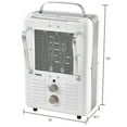 thumbnail image 6 of Global Industrial Portable Milkhouse Style Electric Heater 120V 1500W, 6 of 7