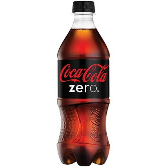 Zero Extra 20oz Soda Bottles, Pack of 24 (Total of 480 FL OZ)