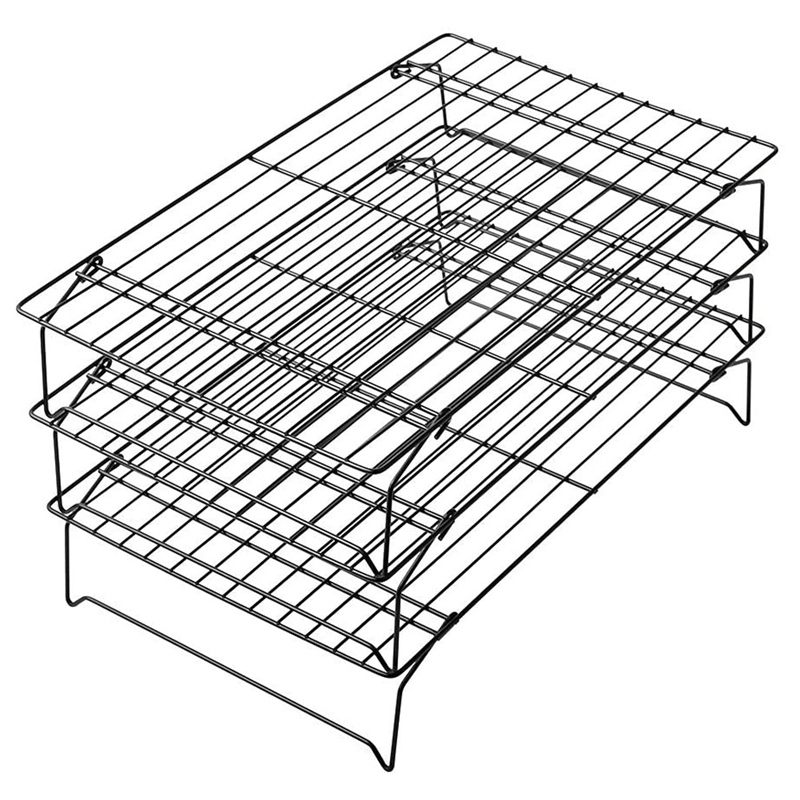 Grade 3Tier Cooling Rack Stackable Cooling Racks for ThickWire Kitchen