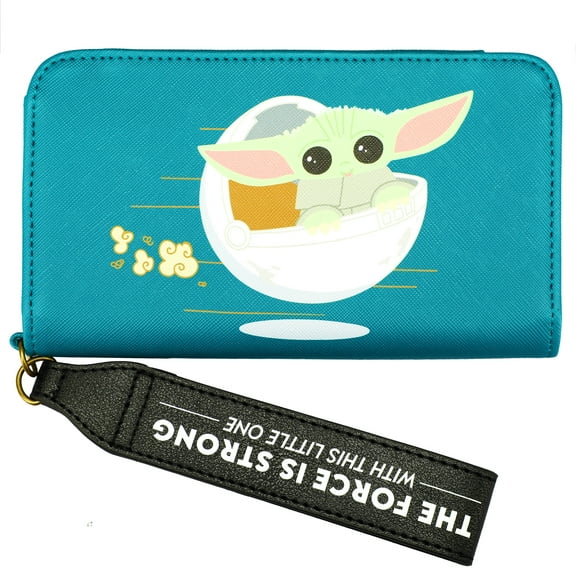 The Mandalorian Grogu Tech Wallet Wristlet
