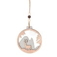 thumbnail image 1 of Fiudx Colgante de Árbol de Navidad, Diseño de Madera Tallada a Mano, Decoración Festiva, Decoración para Sala de Estar y Oficina, Perfecto para Árbol de Navidad, Tamaño 11,5 X 9 Cm, Juego de 1 Pieza, 1 of 1