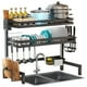 thumbnail image 1 of Escurridor de Trastes de 2 Niveles, Acero Inoxidable sobre Fregadero, Rejilla de Secado para Escurridor de Platos Grande, Organizadores de Cocina Multifuncionales y Estante de Almacenamiento, 1 of 9
